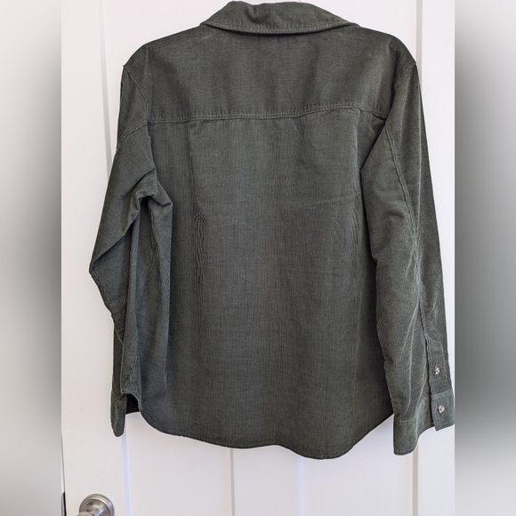 Ladies H&M Corduroy Button-up Shirt Size Small - Picture 3 of 5